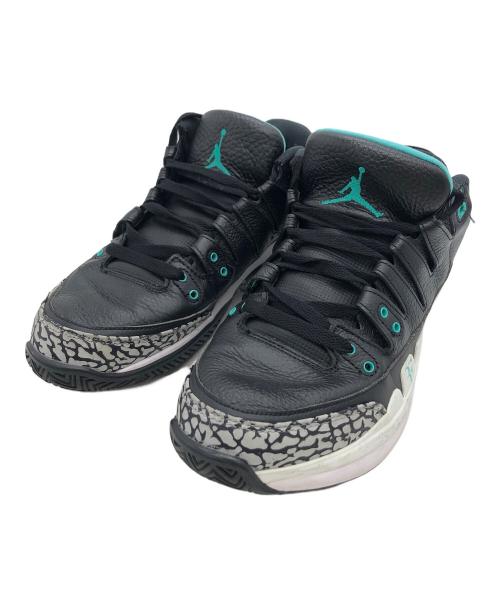 NIKE（ナイキ）NIKE (ナイキ) atmos (アトモス) AIR JORDAN3　ZOOM VAPOR TOUR AJ3　ローカットスニーカー ブラック サイズ:26cmの古着・服飾アイテム
