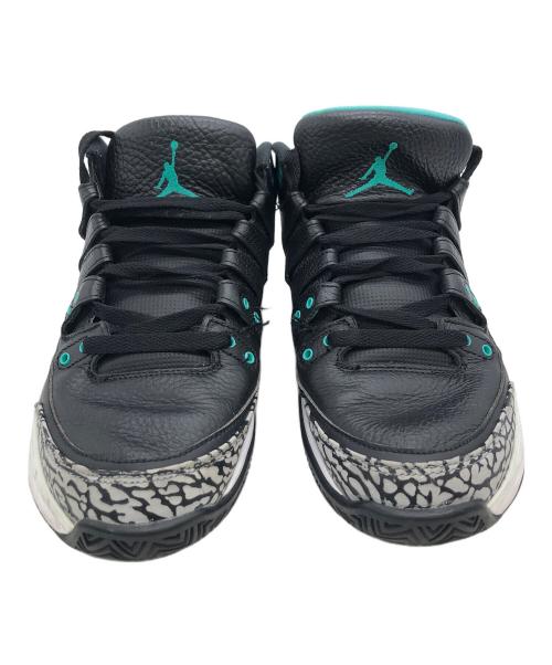 NIKE（ナイキ）NIKE (ナイキ) atmos (アトモス) AIR JORDAN3　ZOOM VAPOR TOUR AJ3　ローカットスニーカー ブラック サイズ:26cmの古着・服飾アイテム