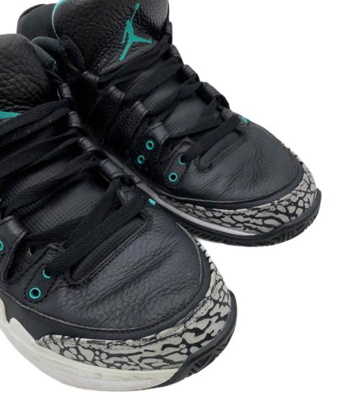 NIKE（ナイキ）NIKE (ナイキ) atmos (アトモス) AIR JORDAN3　ZOOM VAPOR TOUR AJ3　ローカットスニーカー ブラック サイズ:26cmの古着・服飾アイテム
