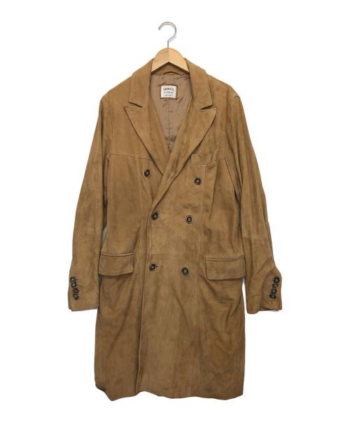 EMMETI（エンメティ）EMMETI (エンメティ) コート ブラウン サイズ:46の古着・服飾アイテム