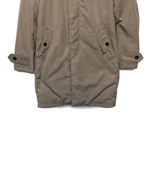 nano・universe（ナノ・ユニバース）nano・universe (ナノ・ユニバース) NISHIKAWA DAWN ステンカラーダウンコート オリーブ サイズ:Sの古着・服飾アイテム