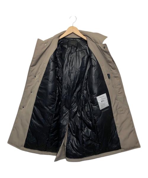 nano・universe（ナノ・ユニバース）nano・universe (ナノ・ユニバース) NISHIKAWA DAWN ステンカラーダウンコート オリーブ サイズ:Sの古着・服飾アイテム