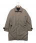 nano・universe（ナノ・ユニバース）の古着「NISHIKAWA DAWN ステンカラーダウンコート」｜オリーブ