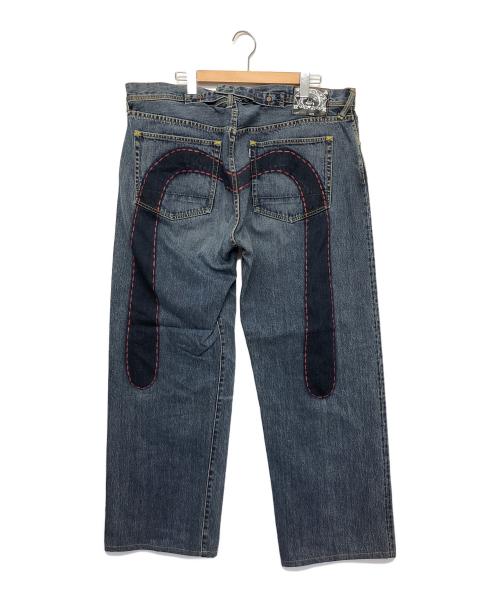 EVISU（エヴィス）EVISU (エヴィス) 0002 デニムパンツ インディゴ サイズ:42×35の古着・服飾アイテム