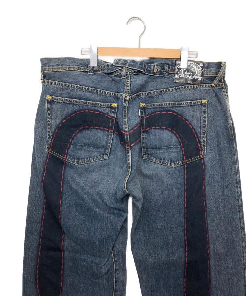 EVISU（エヴィス）EVISU (エヴィス) 0002 デニムパンツ インディゴ サイズ:42×35の古着・服飾アイテム