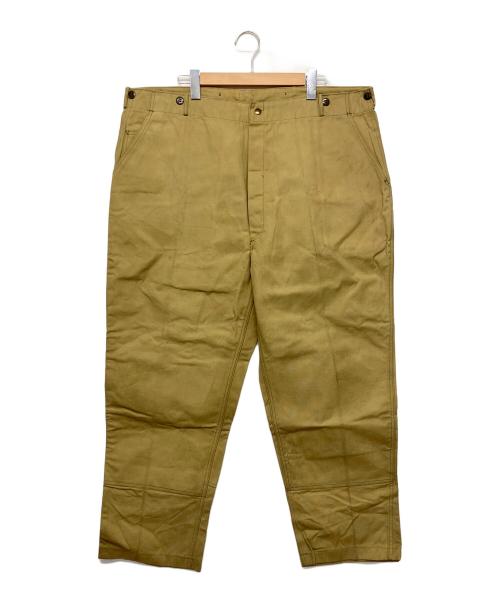 WORK WEAR（ワークウェア）WORK WEAR (ワークウェア) BIGウエストチノパン ベージュ サイズ:不明の古着・服飾アイテム