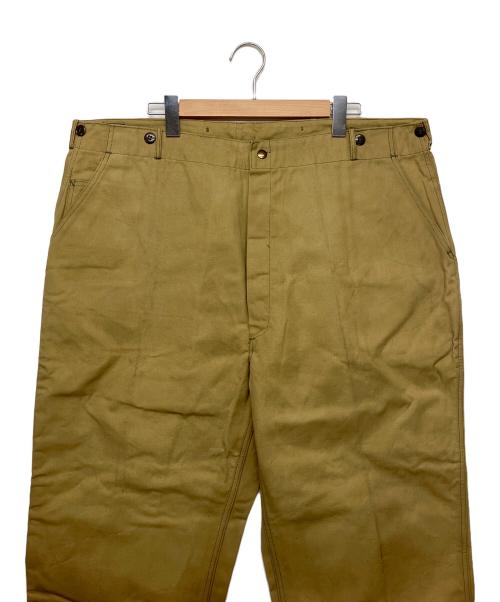 WORK WEAR（ワークウェア）WORK WEAR (ワークウェア) BIGウエストチノパン ベージュ サイズ:不明の古着・服飾アイテム