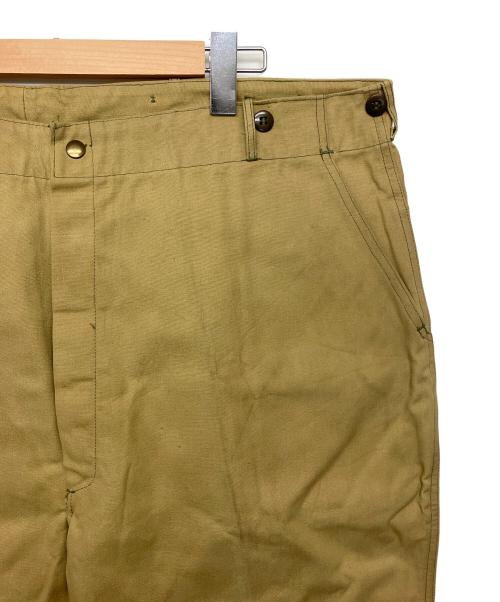 WORK WEAR（ワークウェア）WORK WEAR (ワークウェア) BIGウエストチノパン ベージュ サイズ:不明の古着・服飾アイテム