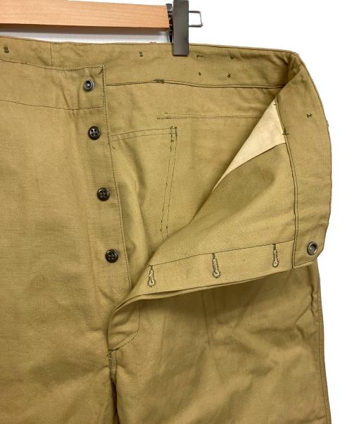 WORK WEAR（ワークウェア）WORK WEAR (ワークウェア) BIGウエストチノパン ベージュ サイズ:不明の古着・服飾アイテム