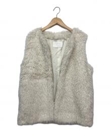 BALLSEY（ボールジィ）の古着「フリースジレ」｜ホワイト