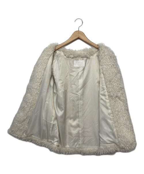 BALLSEY（ボールジィ）BALLSEY (ボールジィ) フリースジレ ホワイト サイズ:UK 36の古着・服飾アイテム