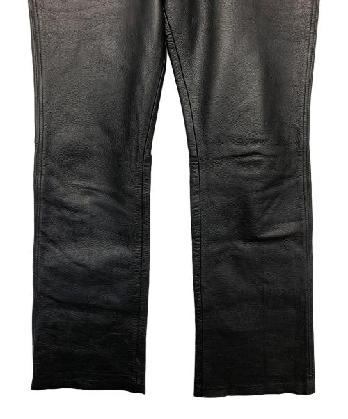 HARLEY-DAVIDSON（ハーレーダビッドソン）HARLEY-DAVIDSON (ハーレーダビッドソン) レザーパンツ ブラック サイズ:32の古着・服飾アイテム