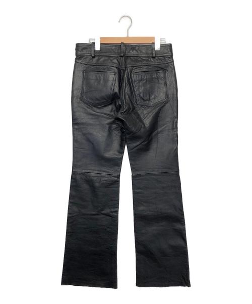 HARLEY-DAVIDSON（ハーレーダビッドソン）HARLEY-DAVIDSON (ハーレーダビッドソン) レザーパンツ ブラック サイズ:32の古着・服飾アイテム