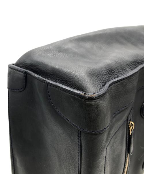 CELINE（セリーヌ）CELINE (セリーヌ) ラゲージ ミディアム　トートバッグ ネイビーの古着・服飾アイテム