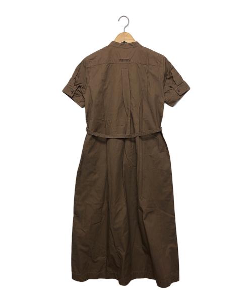 PINK HOUSE（ピンクハウス）PINK HOUSE (ピンクハウス) 半袖ワンピース ブラウン サイズ:不明の古着・服飾アイテム