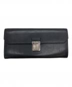 MIU MIUミュウミュウ）の古着「長財布」｜ブラック