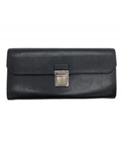 中古・古着通販】Cartier (カルティエ) 長財布 ブラック｜ブランド