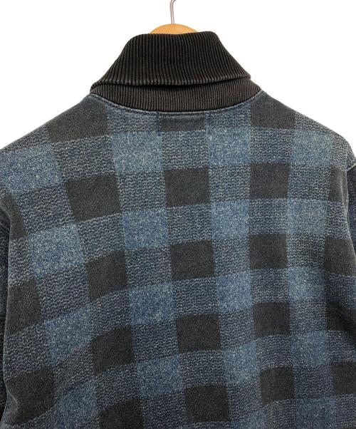 RRL（ダブルアールエル）RRL (ダブルアールエル) ジップジャケット ブラック×インディゴ サイズ:不明の古着・服飾アイテム