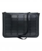 miyakeミヤケ デザイン スタジオ）の古着「KENSHIN　甲冑ショルダーバッグ」｜ブラック