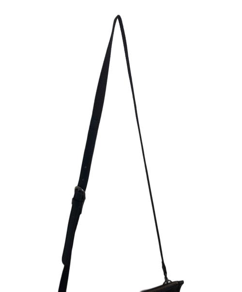 miyake（ミヤケ デザイン スタジオ）miyake (ミヤケ デザイン スタジオ) KENSHIN　甲冑ショルダーバッグ ブラックの古着・服飾アイテム