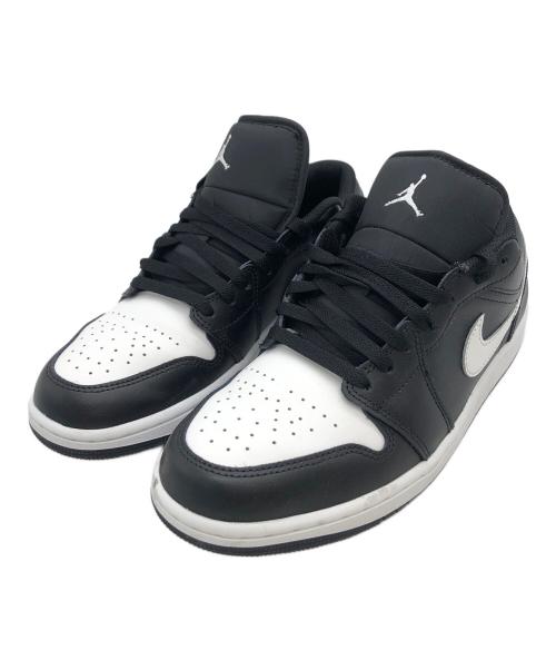 NIKE（ナイキ）NIKE (ナイキ) Air Jordan 1 Low　ローカットスニーカー ブラック×ホワイト サイズ:27cmの古着・服飾アイテム