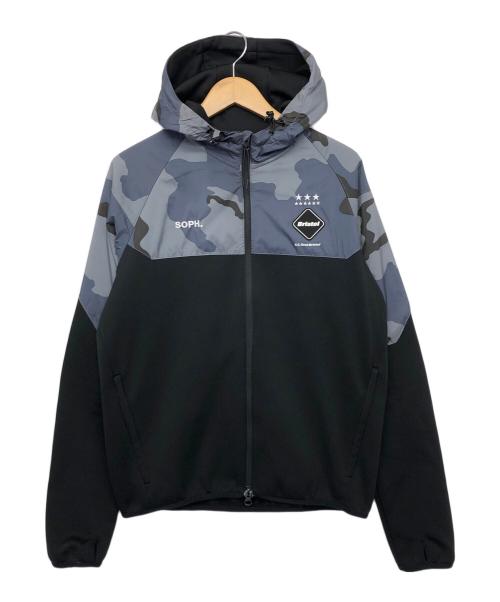 SOPH.（ソフ）SOPH. (ソフ) F.C.Real Bristol　ナイロンジャケット ブラック サイズ:Mの古着・服飾アイテム