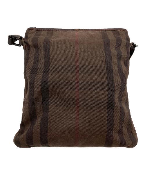 BURBERRY（バーバリー）BURBERRY (バーバリー) キャンバストートバッグ ブラウンの古着・服飾アイテム
