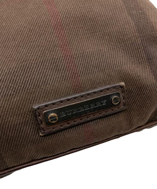 BURBERRY（バーバリー）BURBERRY (バーバリー) キャンバストートバッグ ブラウンの古着・服飾アイテム