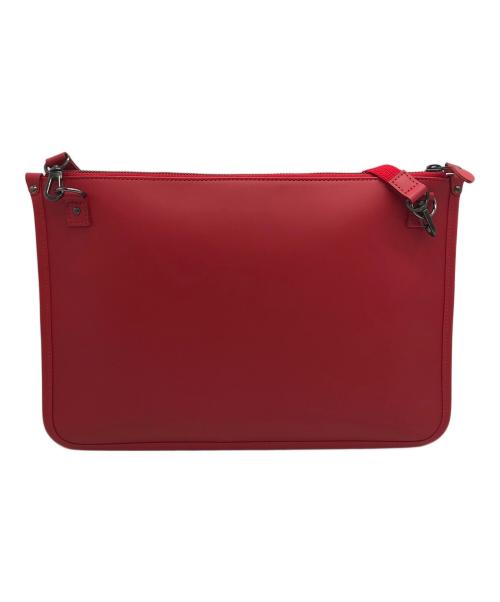 miyake（ミヤケ デザイン スタジオ）MIYAKE (ミヤケ デザイン スタジオ) KENSHIN　甲冑ショルダーバッグ レッド 未使用品の古着・服飾アイテム