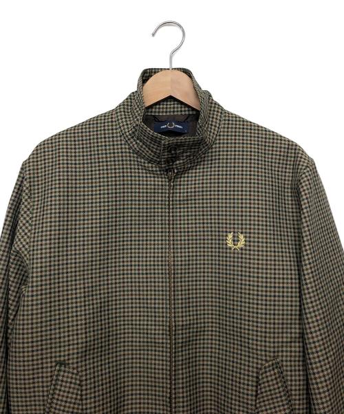 FRED PERRY（フレッドペリー）FRED PERRY (フレッドペリー) ハリントンジャケット ブラウン サイズ:Sの古着・服飾アイテム