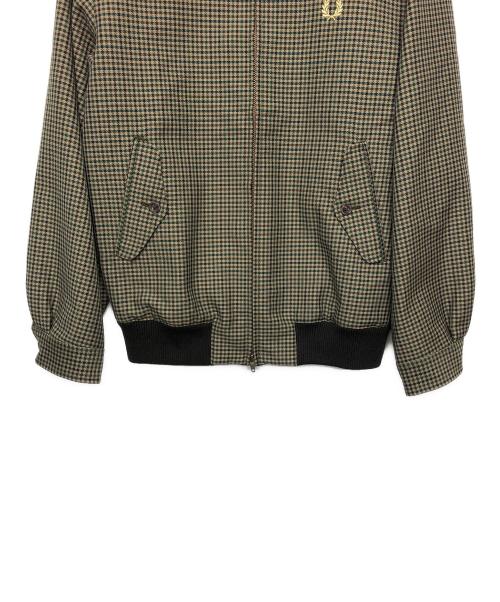 FRED PERRY（フレッドペリー）FRED PERRY (フレッドペリー) ハリントンジャケット ブラウン サイズ:Sの古着・服飾アイテム