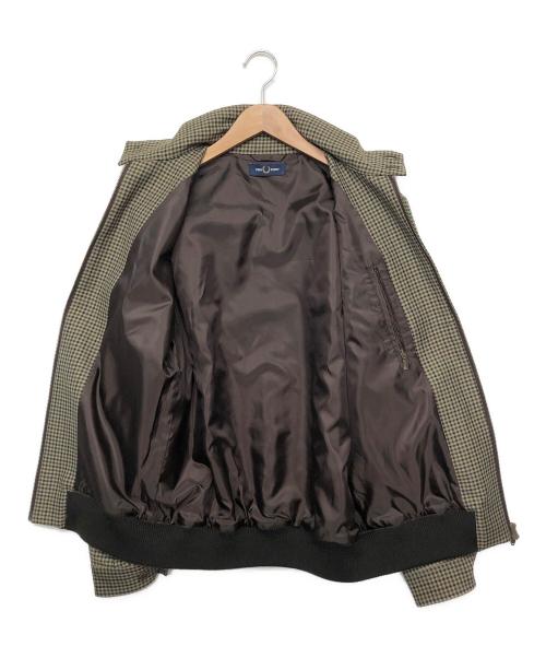 FRED PERRY（フレッドペリー）FRED PERRY (フレッドペリー) ハリントンジャケット ブラウン サイズ:Sの古着・服飾アイテム