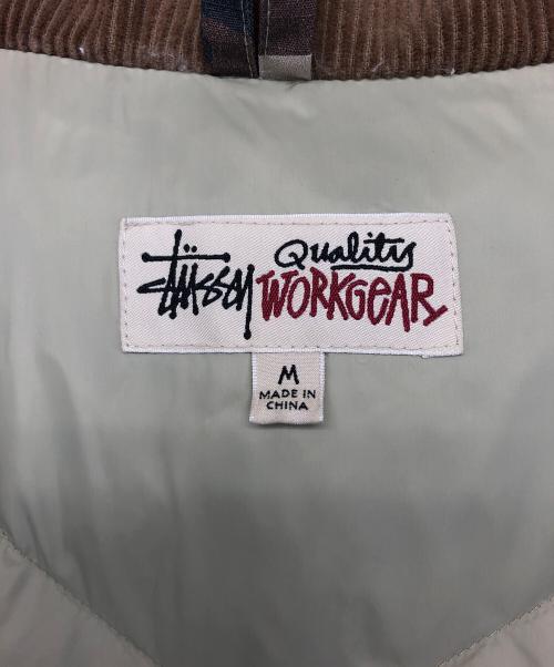 stussy（ステューシー）stussy (ステューシー) ダウンジャケット グリーン サイズ:Mの古着・服飾アイテム