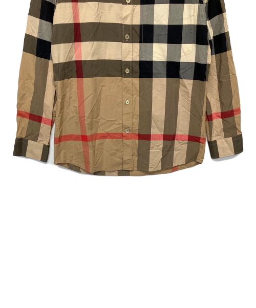 BURBERRY LONDON（バーバリーロンドン）BURBERRY LONDON (バーバリーロンドン) 長袖シャツ ブラウン サイズ:Mの古着・服飾アイテム