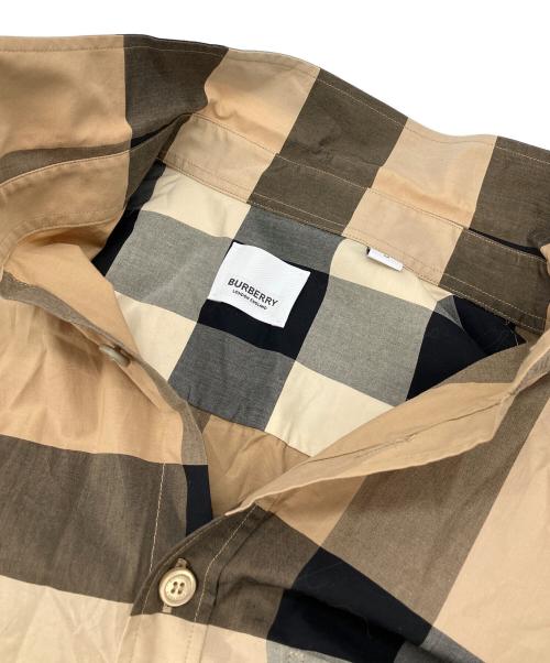 BURBERRY LONDON（バーバリーロンドン）BURBERRY LONDON (バーバリーロンドン) 長袖シャツ ブラウン サイズ:Mの古着・服飾アイテム