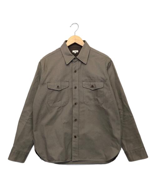SCYE（サイ）SCYE (サイ) URBAN RESEARCH (アーバンリサーチ) URBAN RESEARCH別注　CPOジャケット ブラウン サイズ:36の古着・服飾アイテム