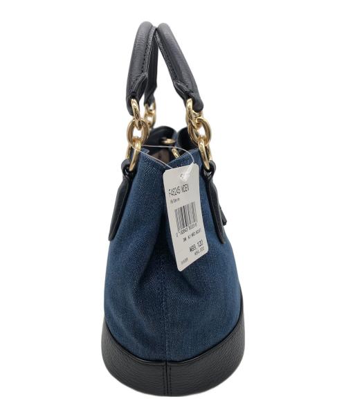 COACH（コーチ）COACH (コーチ) マイクロアリー ハンドバッグ インディゴの古着・服飾アイテム