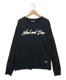 WIND AND SEA×YOHJI YAMAMOTO（ウィンダンシー×ヨウジヤマモト）の古着「長袖カットソー」｜ブラック