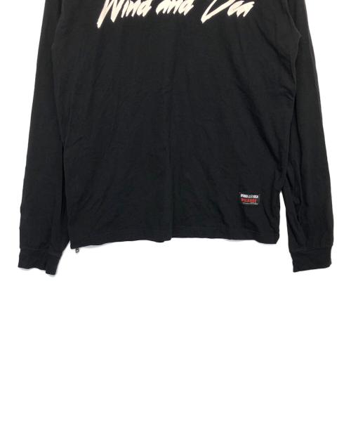 WIND AND SEA（ウィンダンシー）WIND AND SEA (ウィンダンシー) YOHJI YAMAMOTO (ヨウジヤマモト) 長袖カットソー ブラック サイズ:３の古着・服飾アイテム