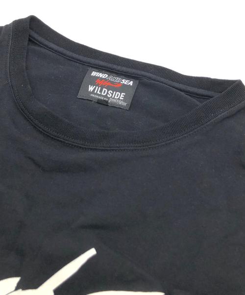 WIND AND SEA（ウィンダンシー）WIND AND SEA (ウィンダンシー) YOHJI YAMAMOTO (ヨウジヤマモト) 長袖カットソー ブラック サイズ:３の古着・服飾アイテム