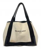 BALENCIAGAバレンシアガ）の古着「ハンドバッグ」｜ブラック×ベージュ