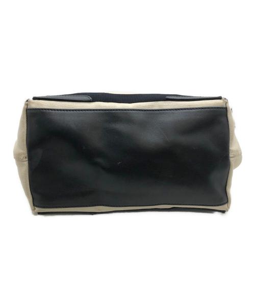 BALENCIAGA（バレンシアガ）BALENCIAGA (バレンシアガ) ハンドバッグ ブラック×ベージュの古着・服飾アイテム