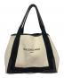 BALENCIAGA（バレンシアガ）の古着「ハンドバッグ」｜ブラック×ベージュ