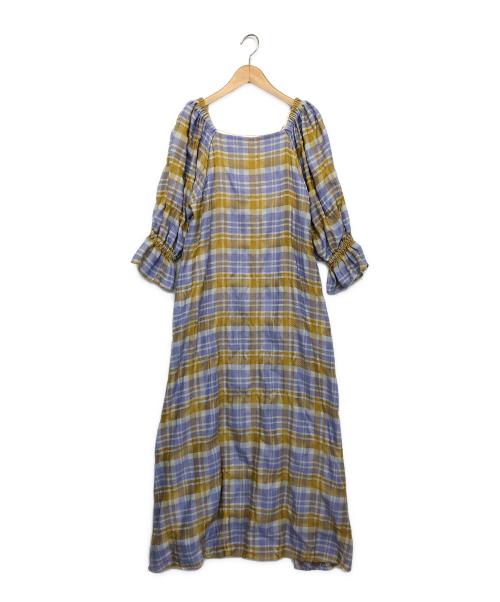 Ameri（アメリ）AMERI (アメリ) 半袖ワンピース ラベンダー サイズ:Mの古着・服飾アイテム