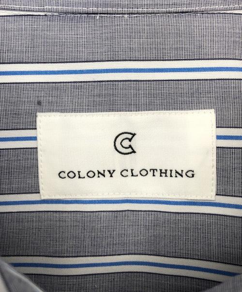 colony clothing（コロニークロージング）COLONY CLOTHING (コロニークロージング) 長袖シャツ グレー サイズ:Sの古着・服飾アイテム
