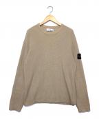 STONE ISLANDストーンアイランド）の古着「薄手ニット」｜ベージュ