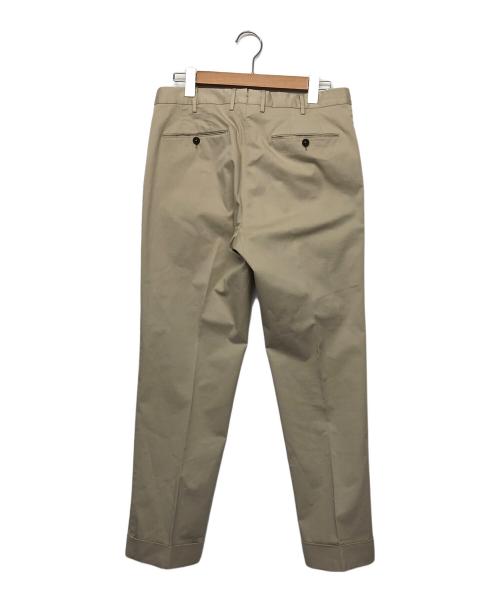 PT01（ピーティーゼロウーノ）PT01 (ピーティーゼロウーノ) BEAMS F (ビームスエフ) トラウザーパンツ ベージュ サイズ:48の古着・服飾アイテム
