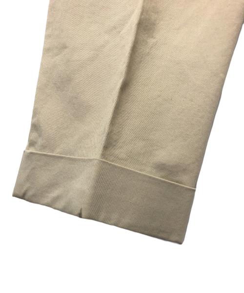 PT01（ピーティーゼロウーノ）PT01 (ピーティーゼロウーノ) BEAMS F (ビームスエフ) トラウザーパンツ ベージュ サイズ:48の古着・服飾アイテム