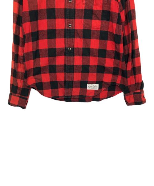 WACKO MARIA（ワコマリア）WACKO MARIA (ワコマリア) ワークシャツ レッド サイズ:Mの古着・服飾アイテム