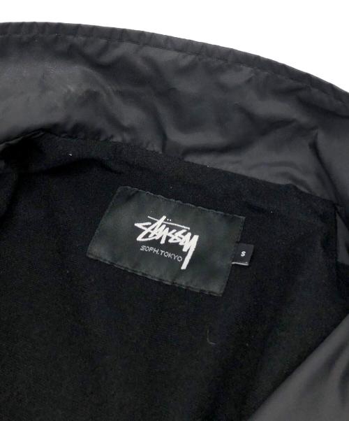 stussy（ステューシー）stussy (ステューシー) SOPH. (ソフ) コーチジャケット ブラック サイズ:Sの古着・服飾アイテム
